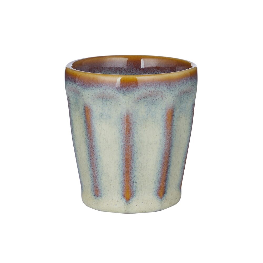 BERGAMO Hrnek na espresso 65 ml - šedohnědá