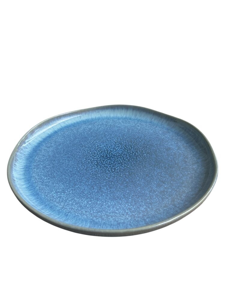 HILDA Talíř 27 cm - sv. modrá