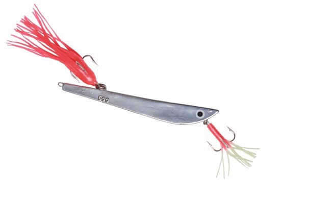 ICE fish Pilker Mag Marine stříbrný s chobotnicí 400g