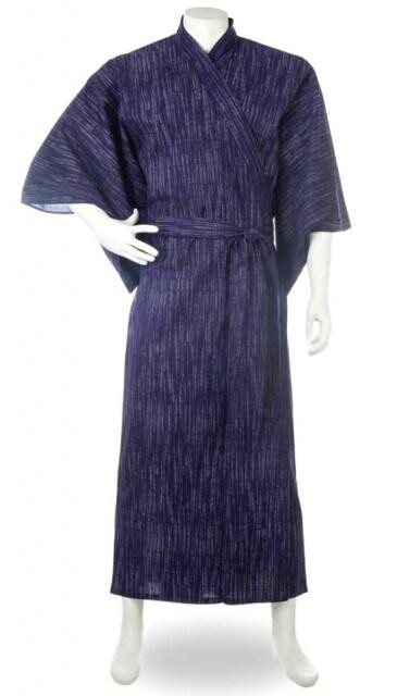 Japonské pánské kimono Kasuri dlouhé