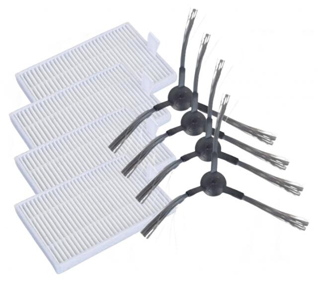 Filtry a kartáče pro TESLA AI200 Smart Robot Vacuum Laser a mopy, sada 8ks