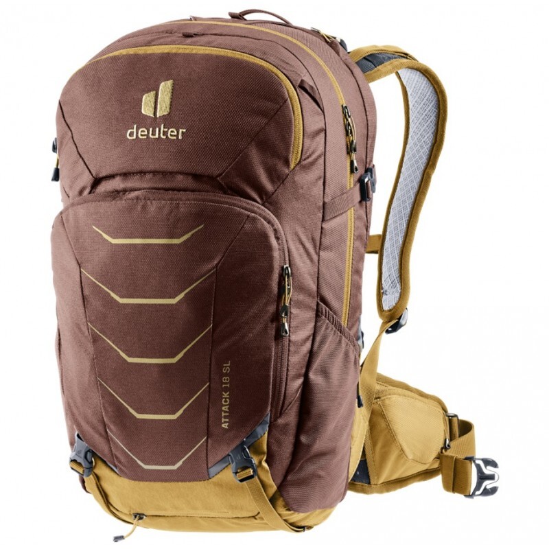 Deuter Cyklistický batoh Deuter Attack 18 SL Raisin