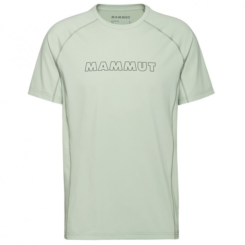 Mammut Pánské triko Mammut Selun FL Logo Silver sage