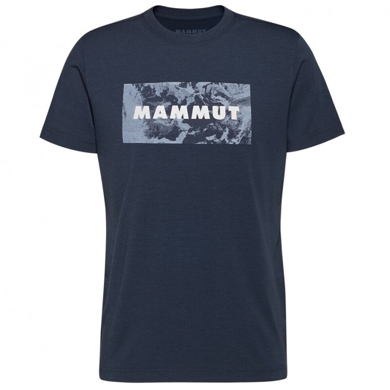 Mammut Pánské tričko Mammut Trovat Logo Marine