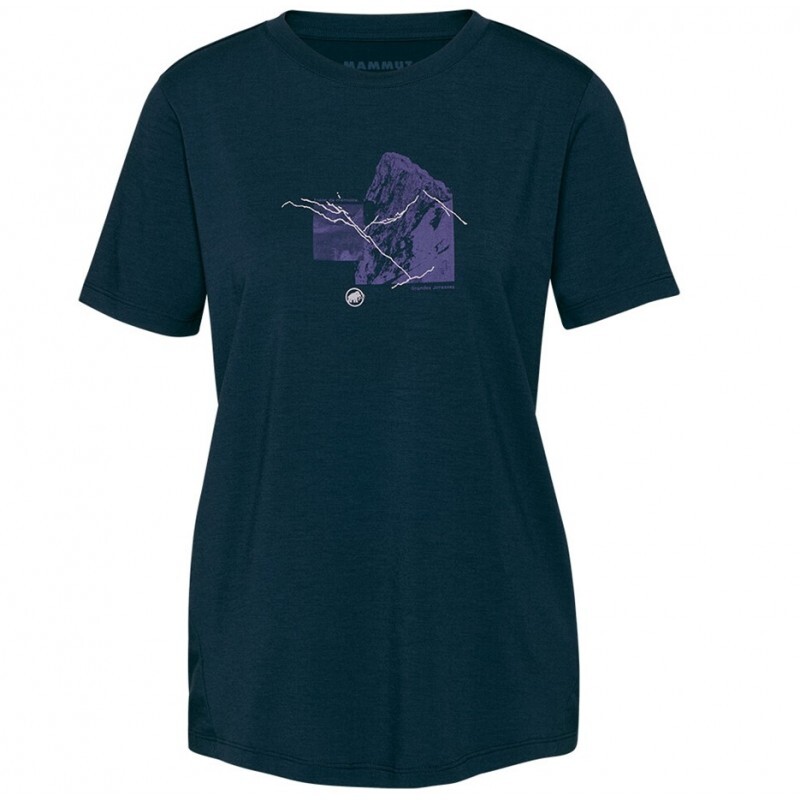 Mammut Dámské tričko Mammut Mountain 4208m Marine