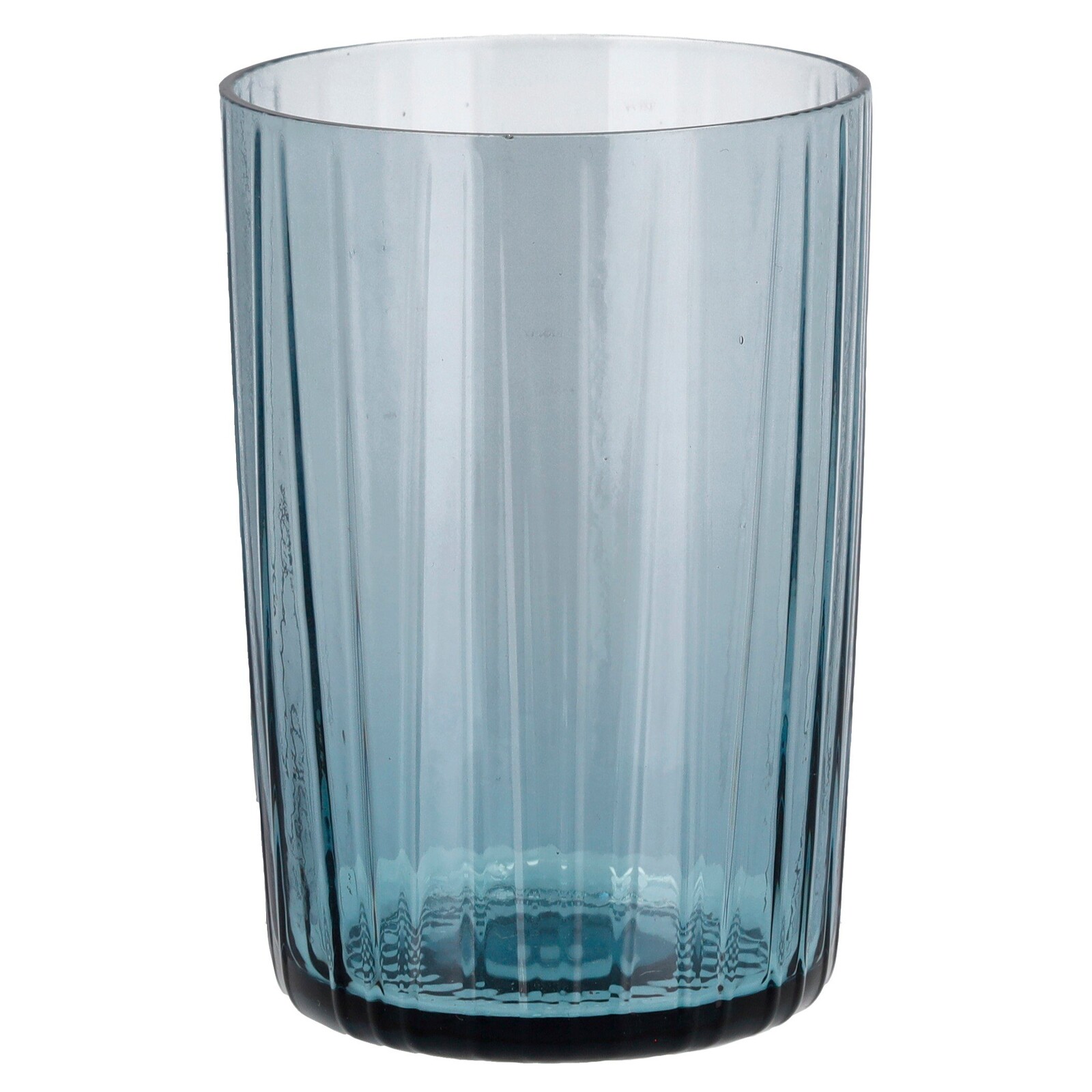 Sklenice na vodu KUSINTHA 280 ml, sada 4 ks, modrá, sklo, Bitz