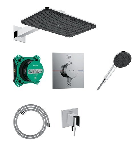 Sprchový systém Hansgrohe Raindance Alive Q s termostatickou baterií chrom 24620000