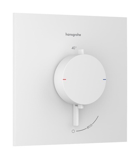 Sprchová baterie Hansgrohe Ecostat Comfort E bez podomítkového tělesa matná bílá 33710700