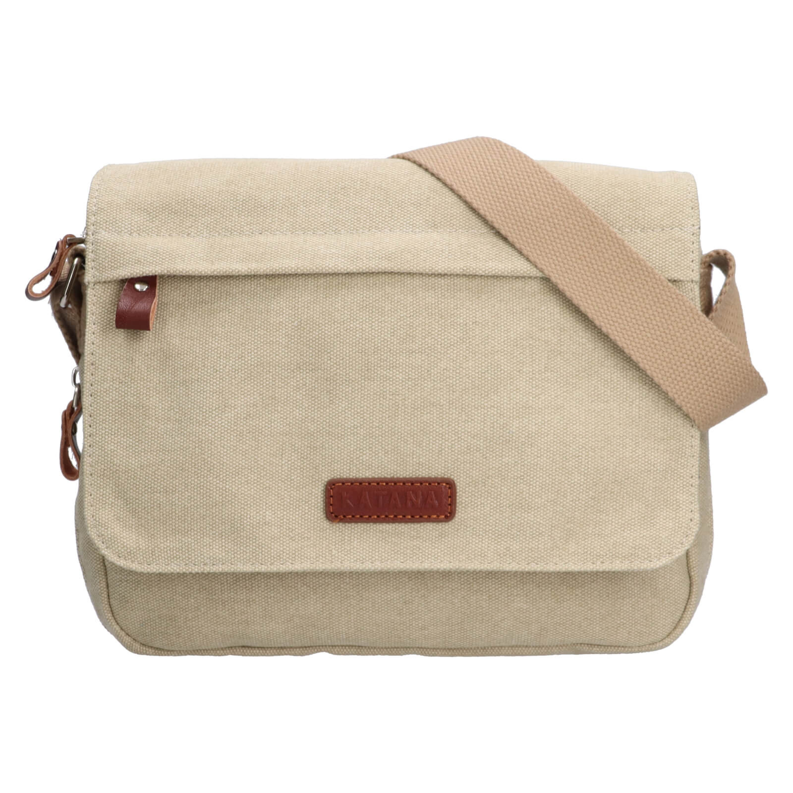 Unisex taška přes rameno Katana Madrid - světle béžová