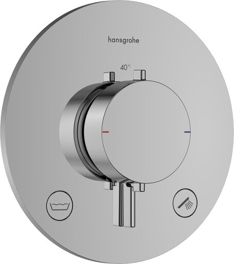 Sprchová a vanová baterie Hansgrohe Ecostat Comfort S bez podomítkového tělesa chrom 33718000