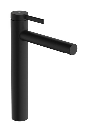 Vysoká umyvadlová baterie Hansgrohe Zesis S s výpustí matná černá 74730670