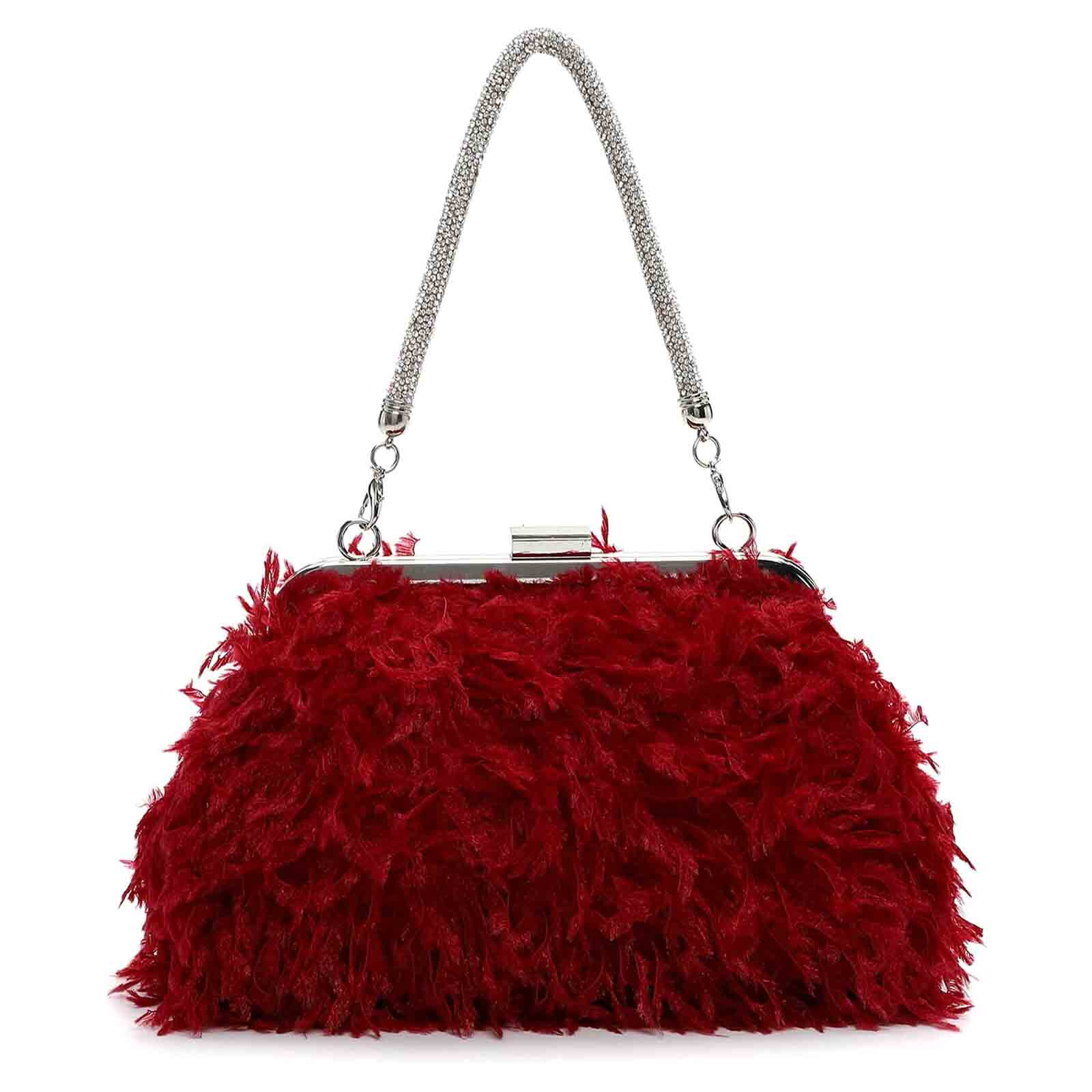 Dámské psaníčko Tamaris Karoline - tmavě červená