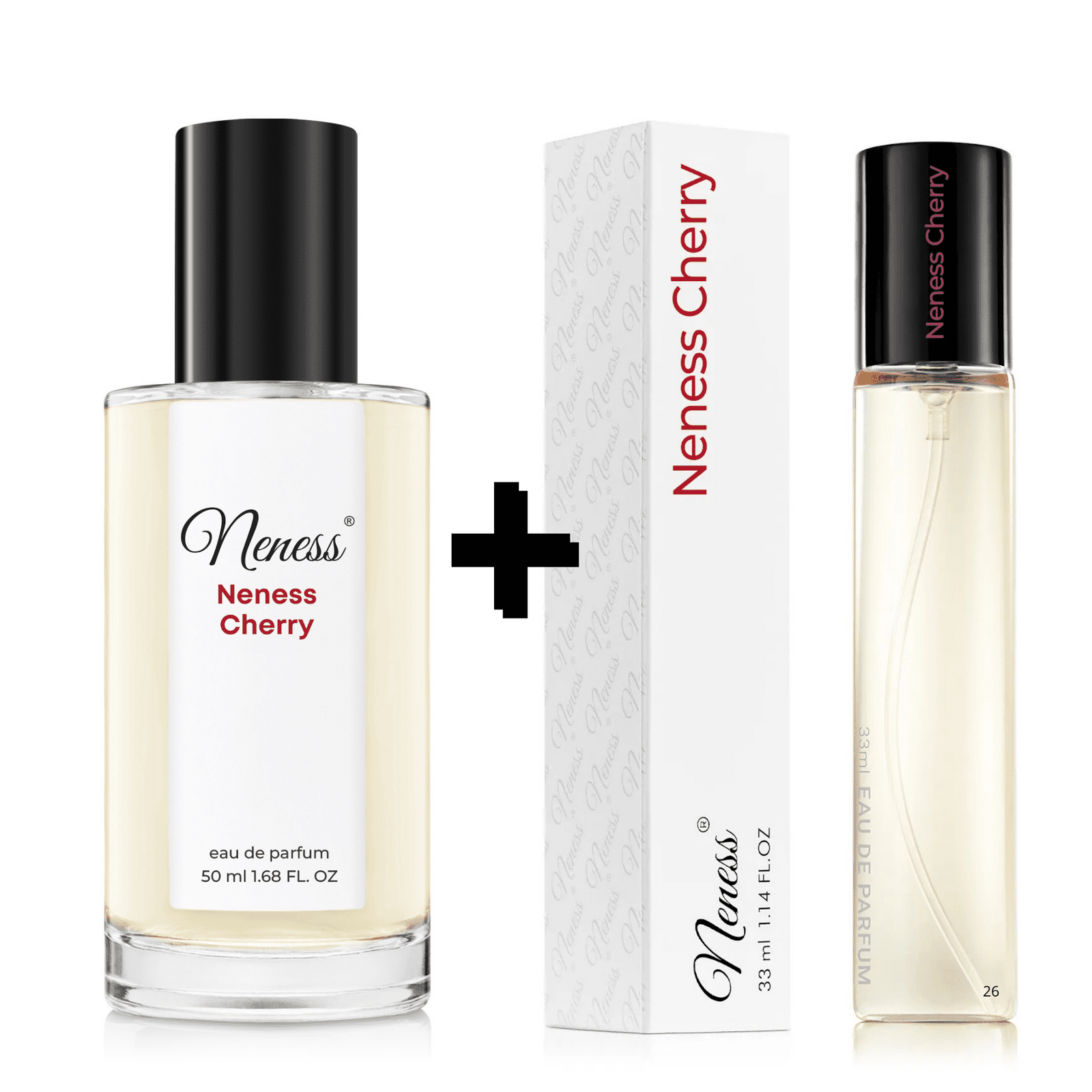 Neness Cherry parfémovaná voda unisex 50ml + 33ml