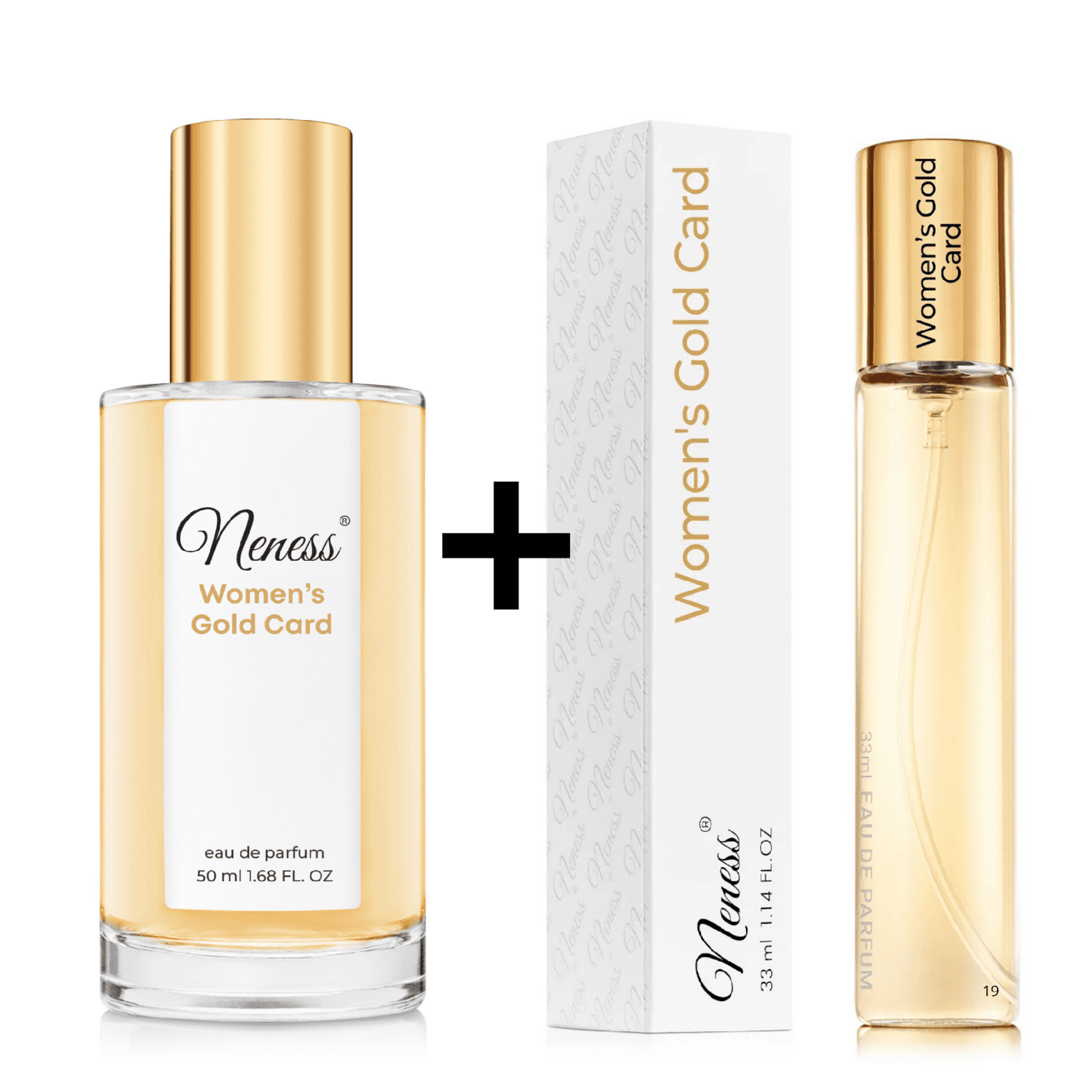 Neness Women'S Gold Card parfémovaná voda dámská 50ml + 33ml