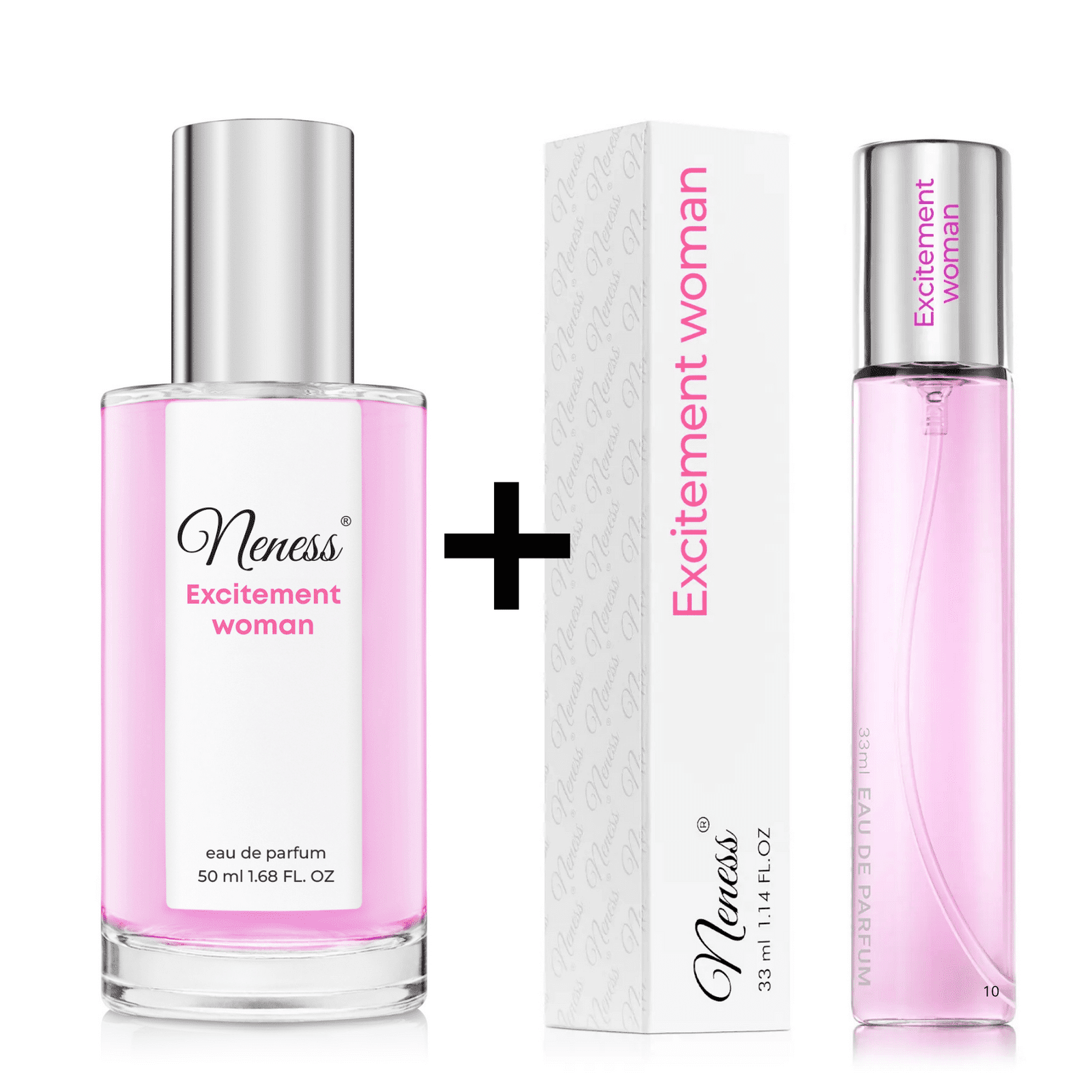 Neness Excitement Woman parfémovaná voda dámská 50ml + 33ml