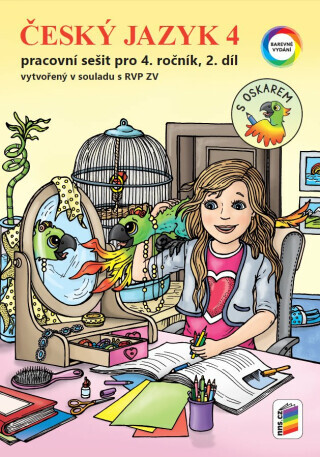 Český jazyk 4, 2. díl s Oskarem (barevný pracovní sešit) (4-52)