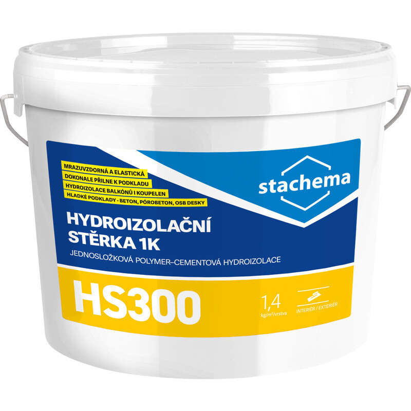 Stěrka hydroizolační 1K Stachema HS300 20 kg