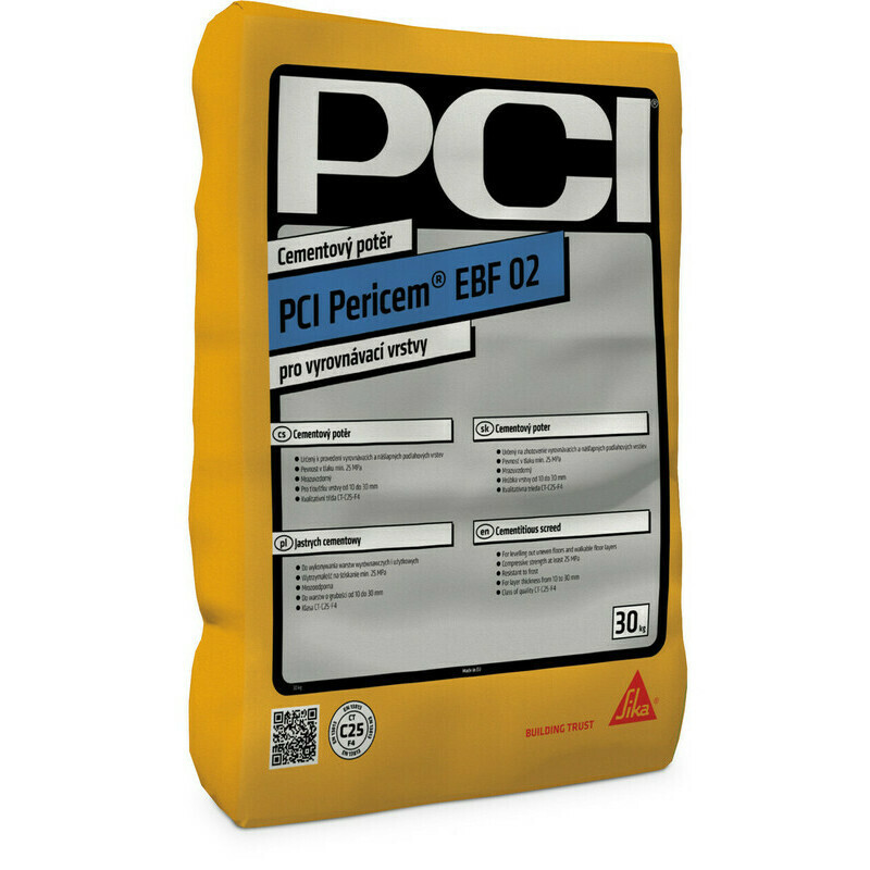 Beton potěrový jemný PCI Pericem EBF 02 30 kg
