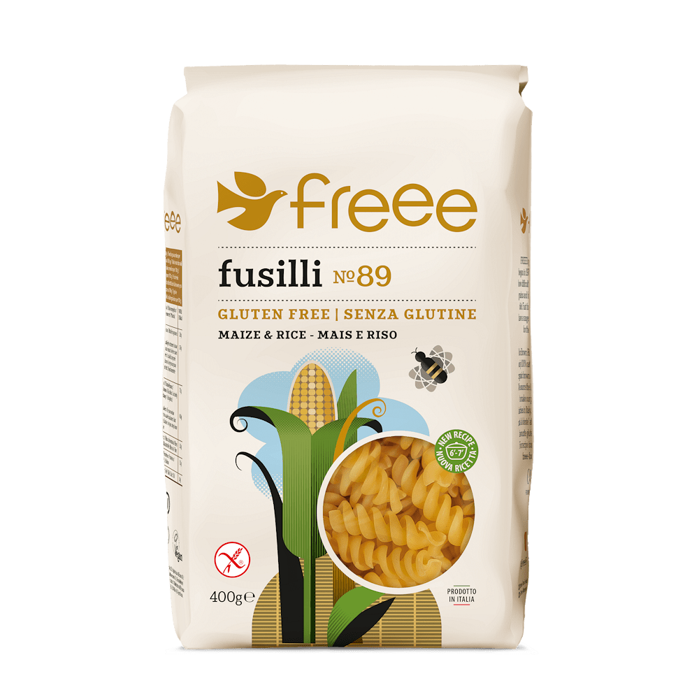 FREEE Kukuřično rýžová vřetena bez lepku 400 g