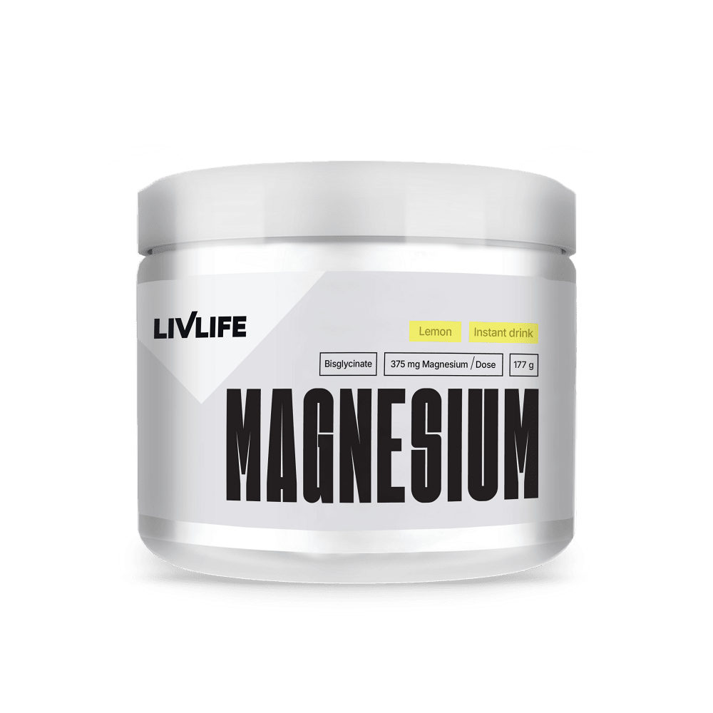 LIVLIFE Magnesium bysglicinate 12% drink citron 177 g