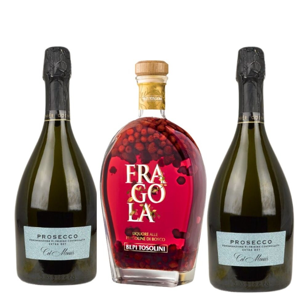 Jahodový Spritz Set 0,7l 24%