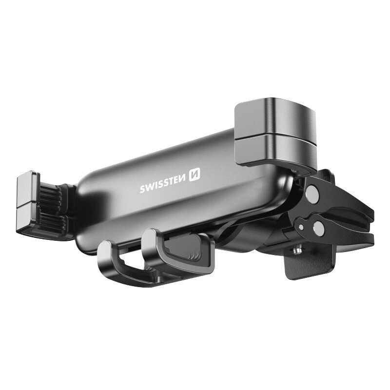 Držák univerzální Swissten S-GRIP G3-AV4 Gravity MINI do ventilační mřížky ALU černý