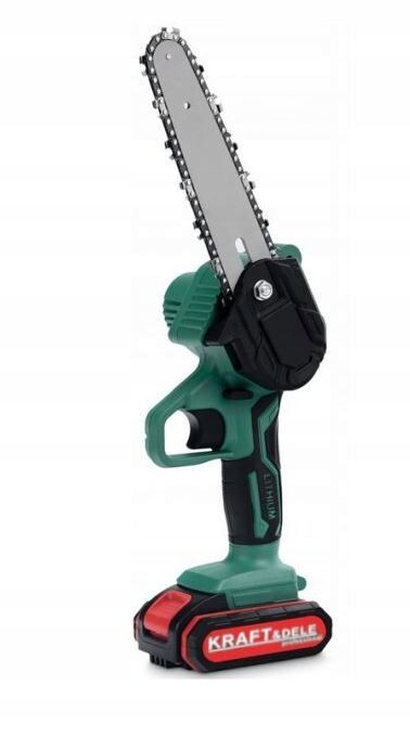 Kraft&Dele AKU řetězová pila 21V 18,5cm KD10623 + 2x baterie - II. Jakost
