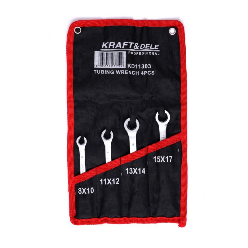 Kraft&Dele KD11303 sada klíčů na brzdové trubky 4ks