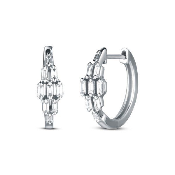 Náušnice s brilianty 334-429-011398 2.90g