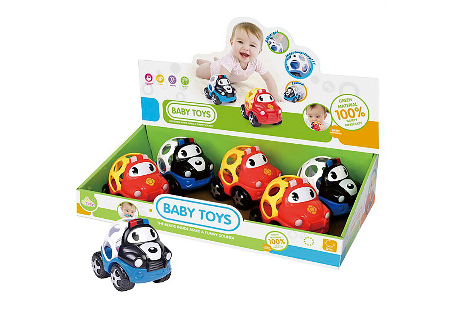 Chrastítko auto záchranáři 11 cm