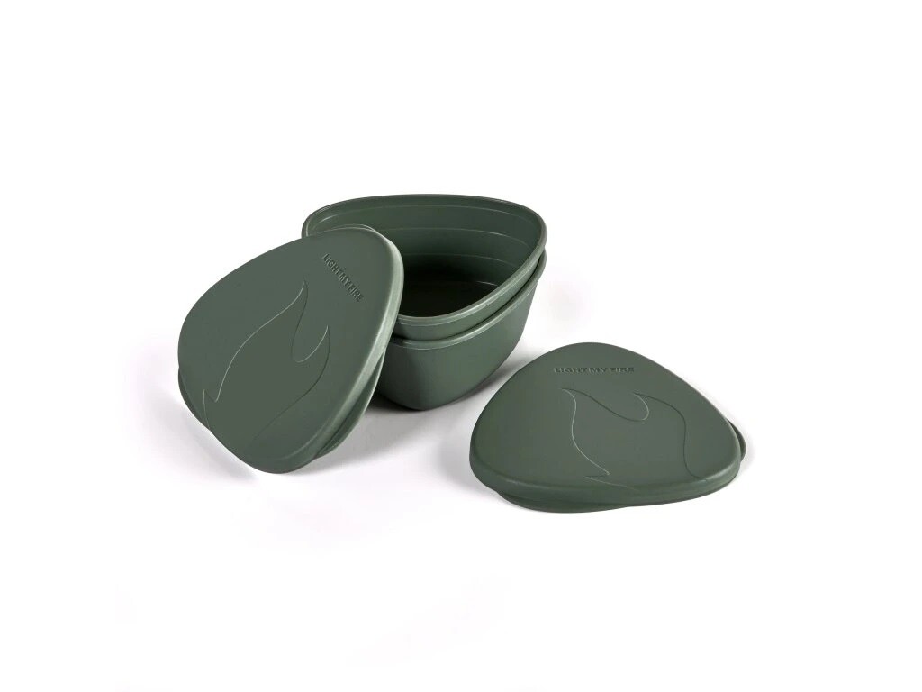 Light My Fire SnapBox O 2-pack SageGreen 7331423014934