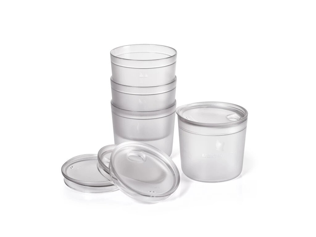 Light My Fire Tumbler with snap lid short 4-pack transparent 7331423015153