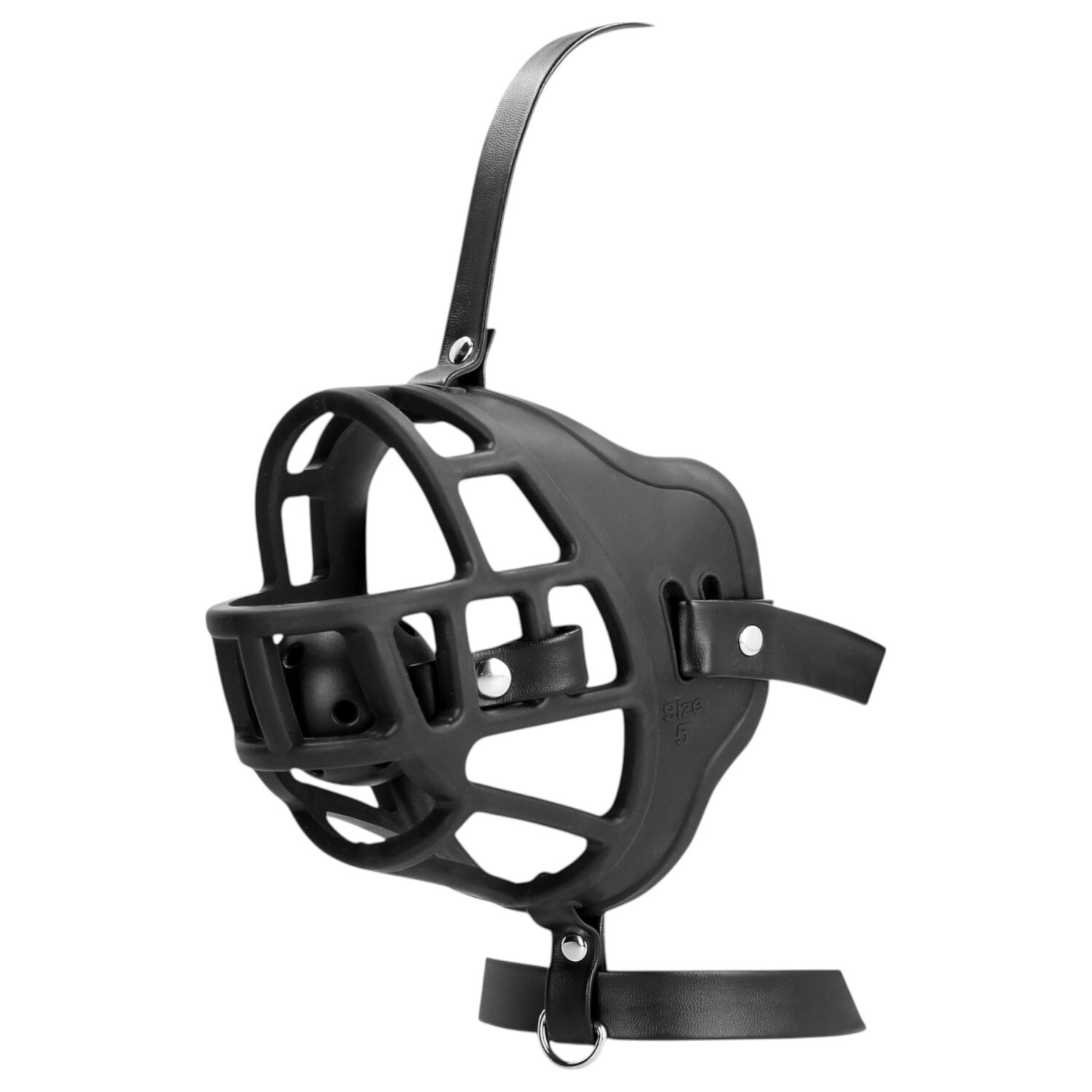 Ouch! - náhubek s integrovaným roubíkem (černý)