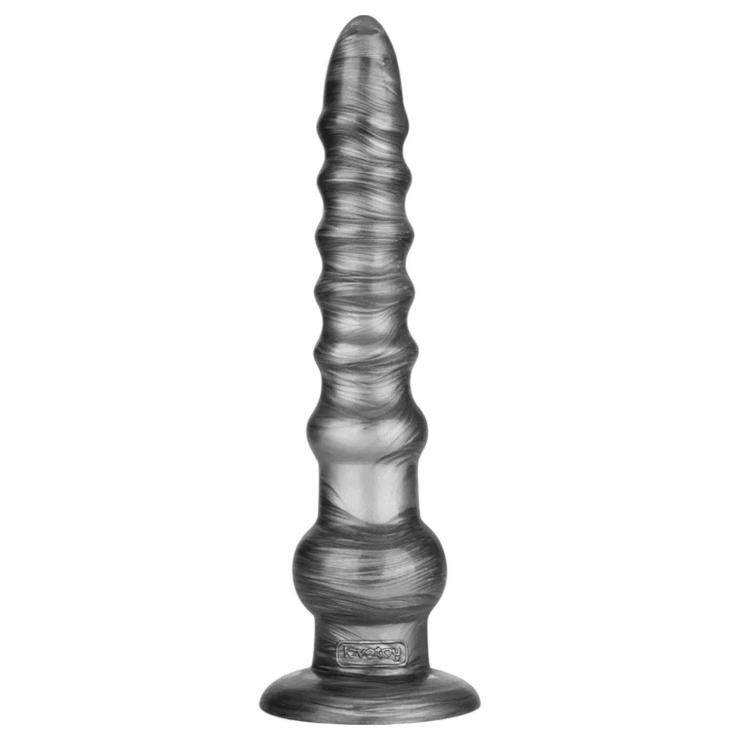 Lovetoy Královská Velikost - extra velký vibrátor - 32 cm (šedý)