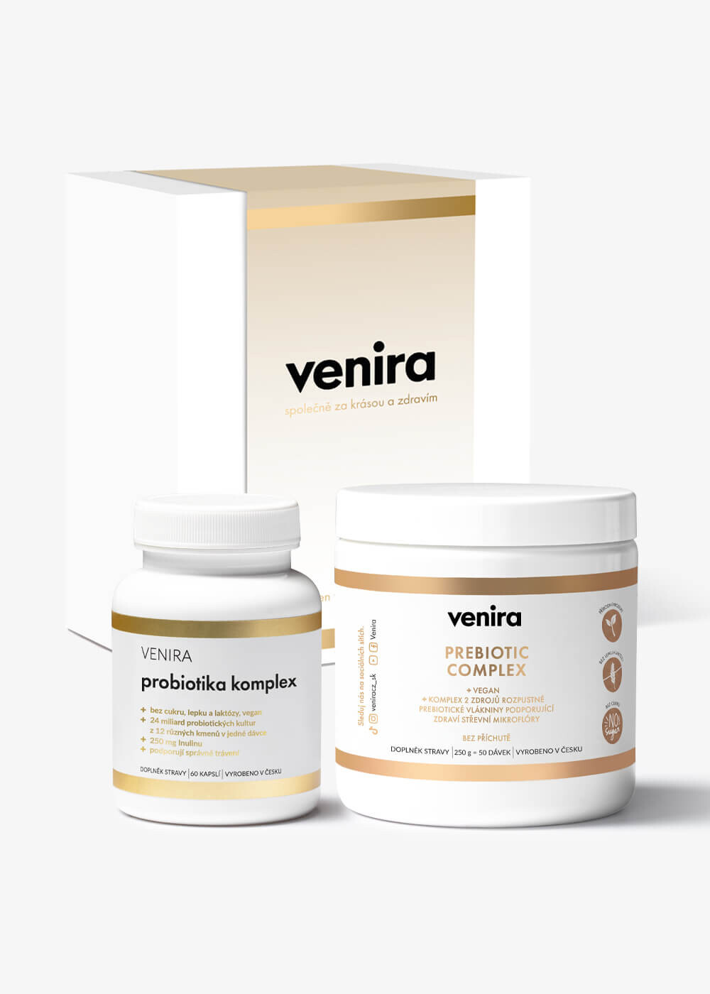 VENIRA dárková sada - probiotic complex, prebiotic complex