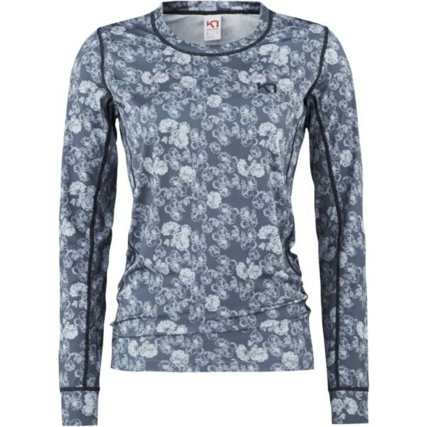 KARI TRAA FANTASTISK Dámské termo triko, modrá, velikost