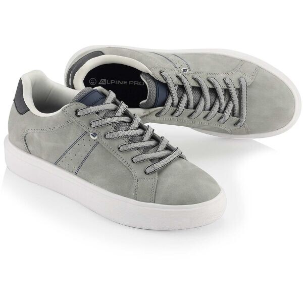 ALPINE PRO RAMONT Pánská městská obuv, šedá, velikost