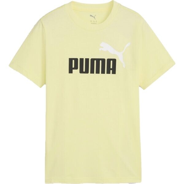 Puma ESSENTIALS 2 COLOR N0.1 LOGO TEE B Chlapecké triko, světle zelená, velikost