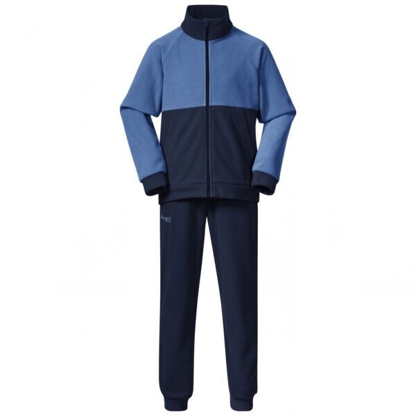 Bergans SMAD?L V5 LONGZIP KIDS SET Fleece set, tmavě modrá, velikost