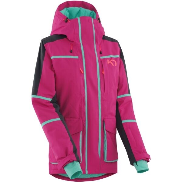KARI TRAA TWISTER Dámská lyžařská bunda, růžová, velikost