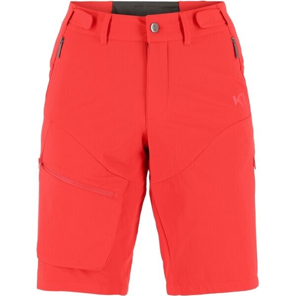 KARI TRAA VOSS Dámské outdoorové šortky, červená, velikost
