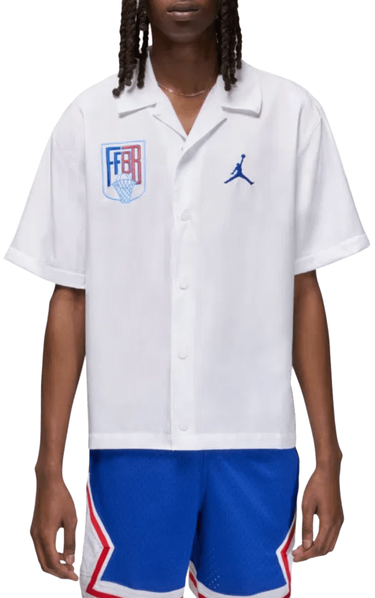 Triko Jordan Jordan Sport x Fédération Française de Basketball Warm-Up T-Shirt