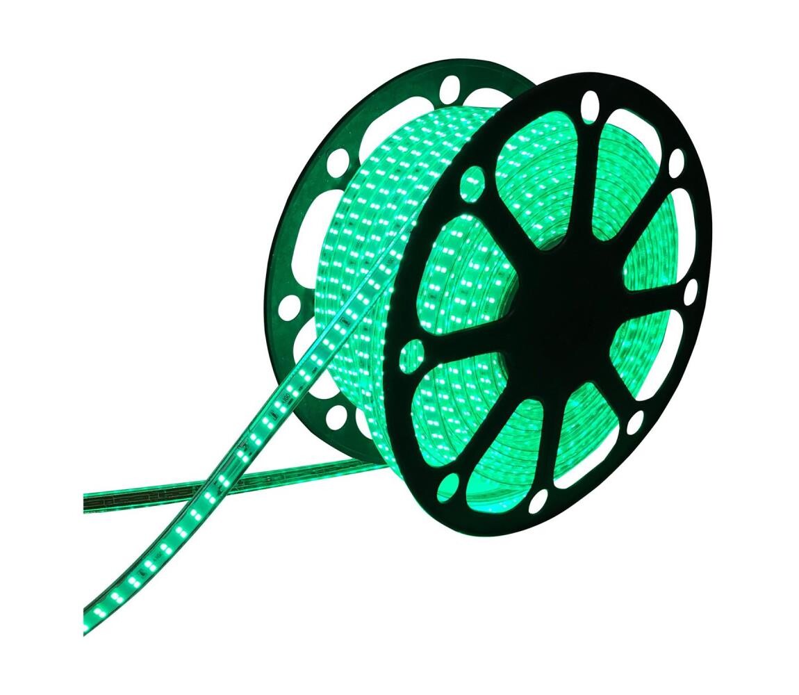 B.V.  - LED Venkovní pásek 50m LED/350W/230V zelená IP65