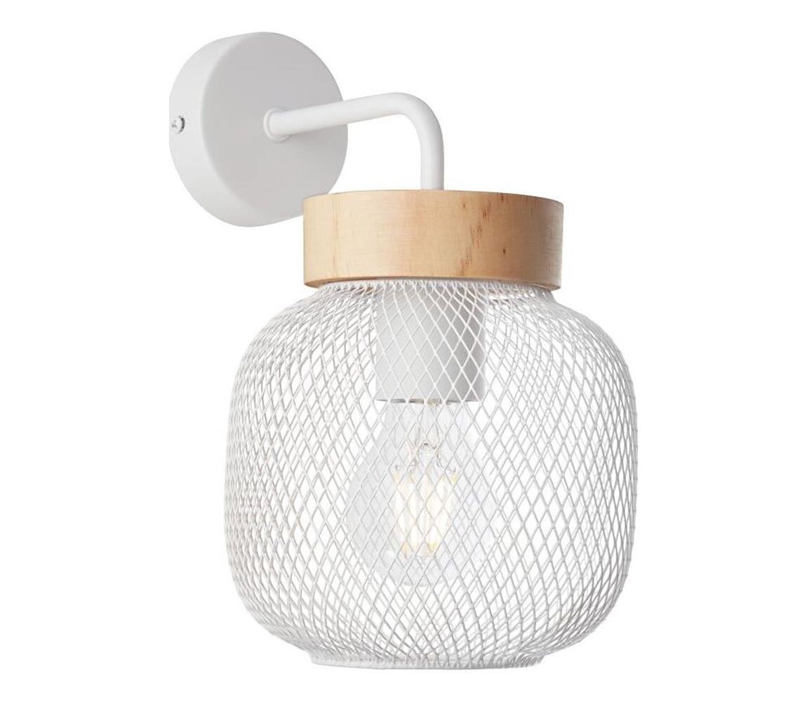 Brilliant Brilliant - Nástěnná lampa GIADA 1xE27/40W/230V bílá