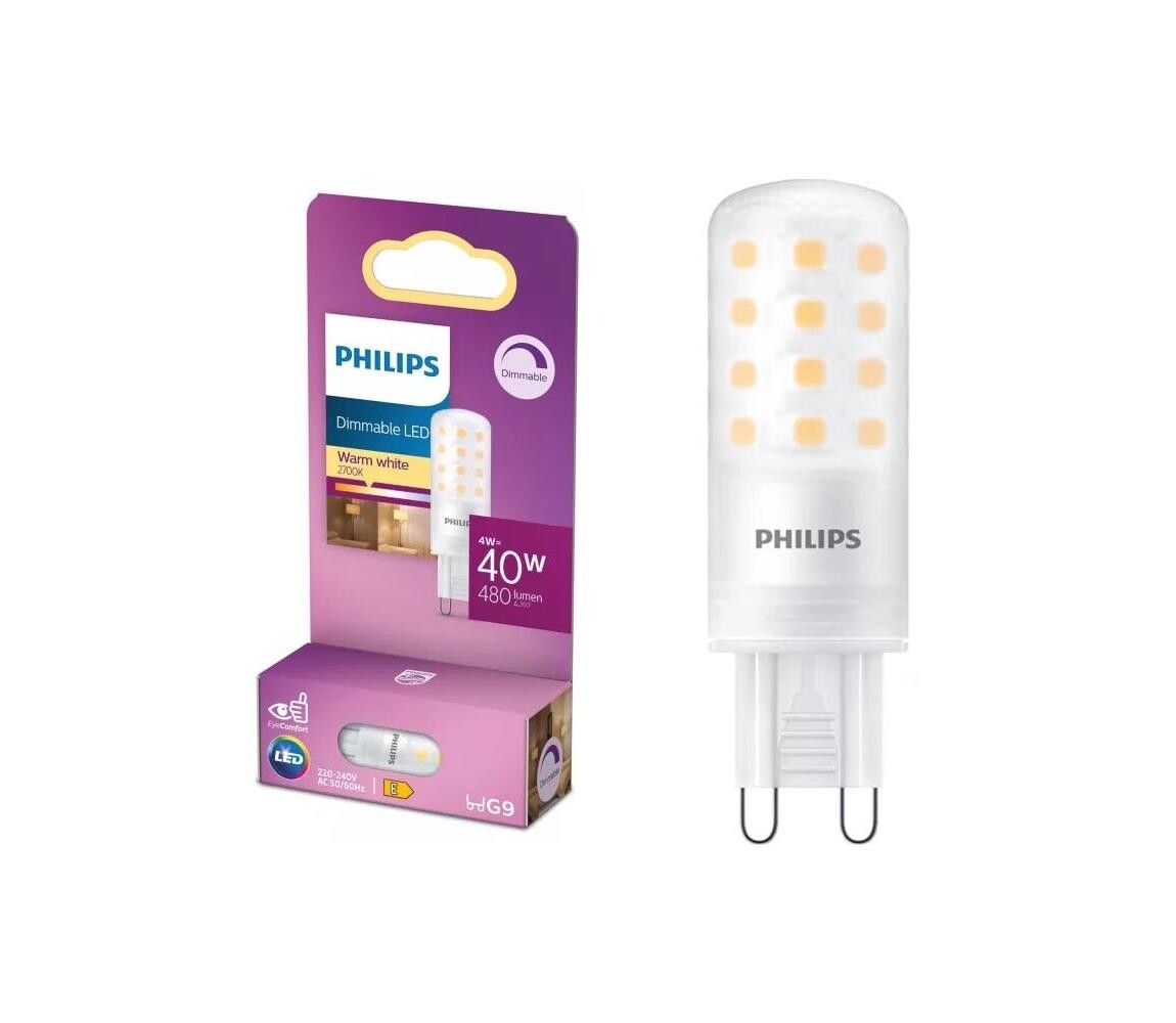 LED Žárovka Philips G9/4W/230V 2700K 8720169301573