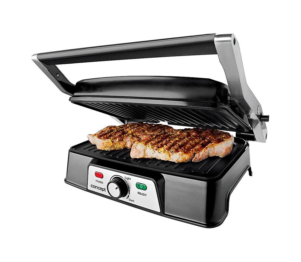 Concept Concept ge2005 - Kontaktní gril 1500W/230V nerez/černá