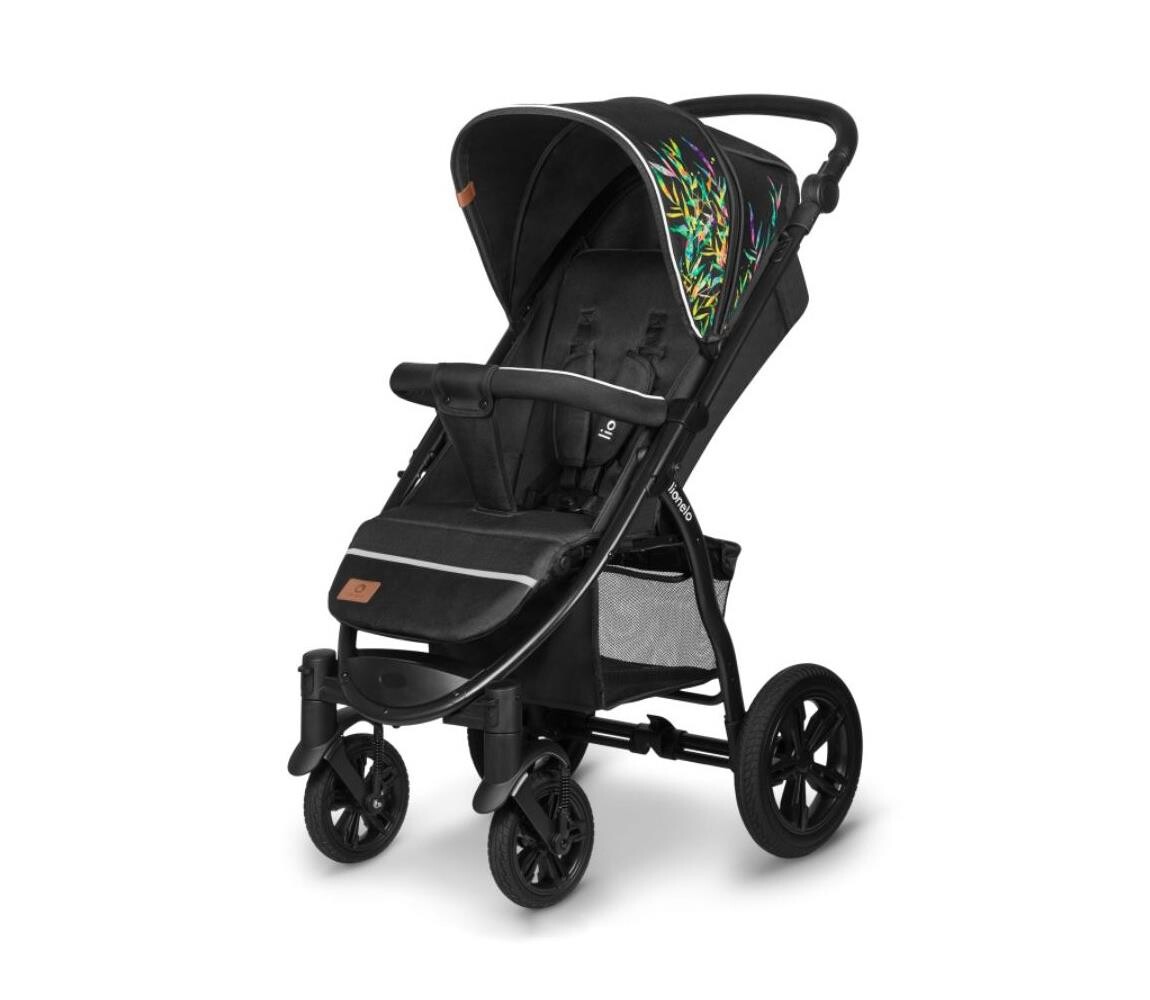 Lionelo Lionelo - Sportovní kočárek ANNET TOUR černá/zelená