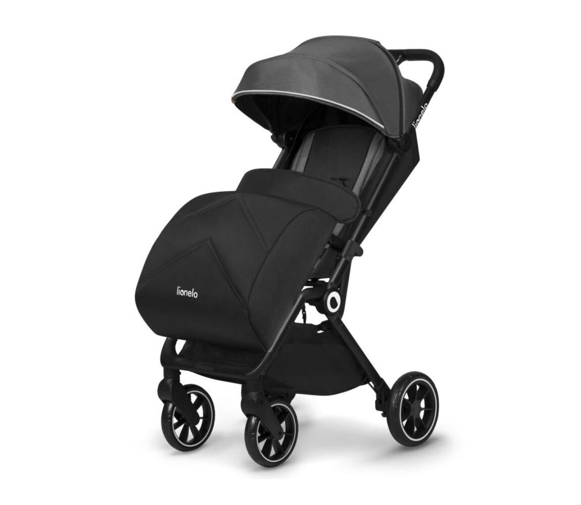 Lionelo Lionelo - Sportovní kočárek CLOE černá/šedá