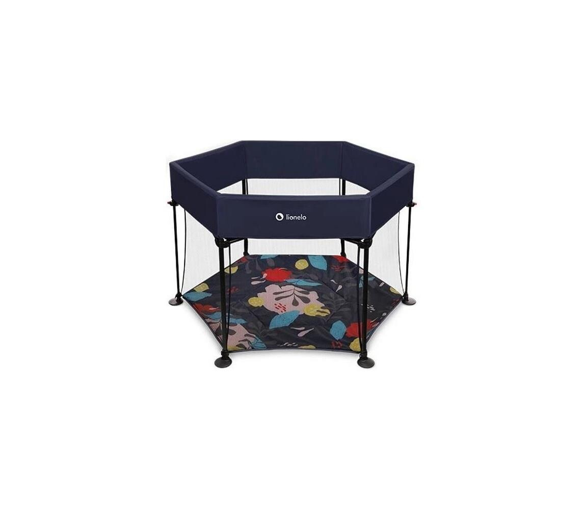 Lionelo Lionelo - Hrací ohrádka ROEL tmavě modrá