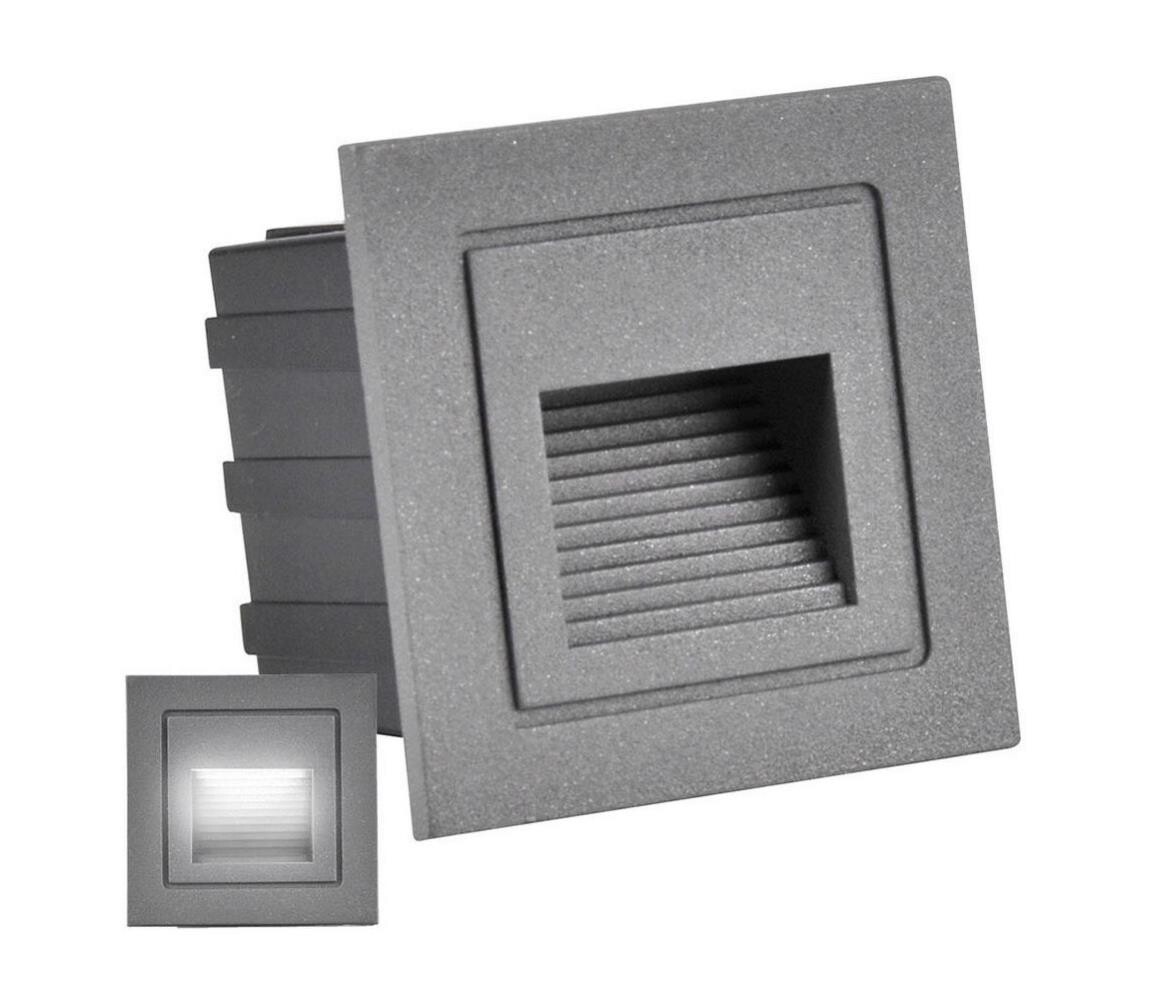 LED Venkovní schodišťové svítidlo Q6 LED/3W/230V IP44